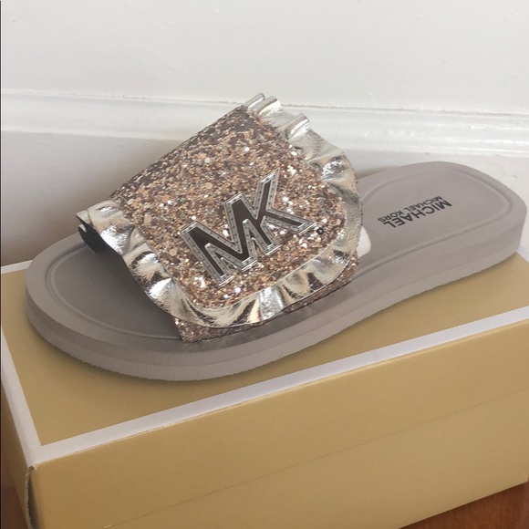 Michael Kors Other - Michael Kors girls sandals sparkly design